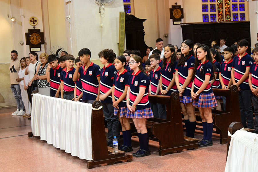 Misa y Acto de egreso de sexto grado Nivel Primario